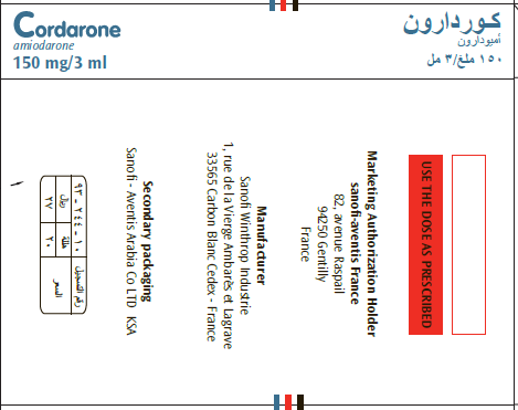 Cordarone 150mg Ampoules 6's