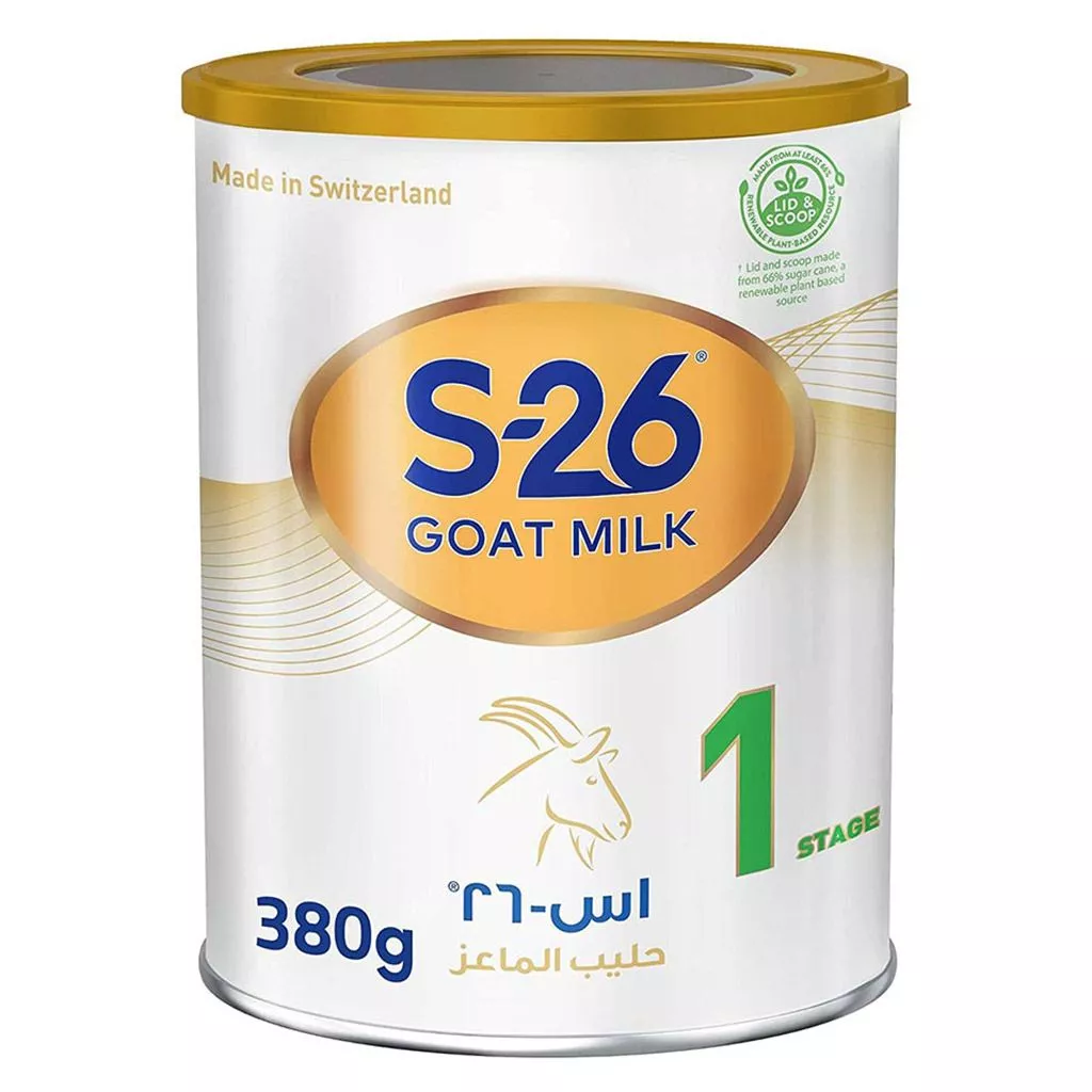 S-26 Goat Milk, Stage 1 Infant Formula Powder, 380 G