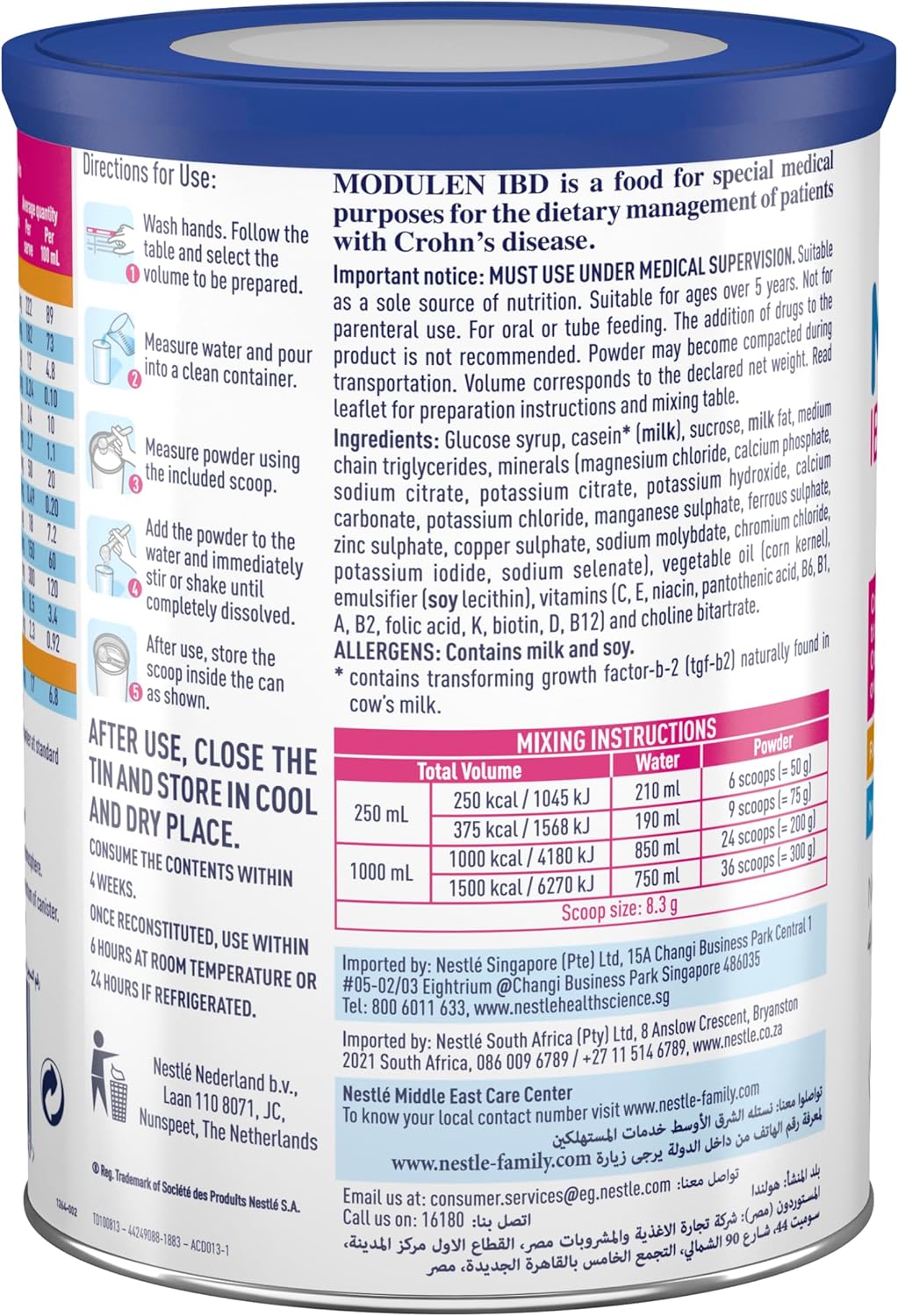 Modulen Ibd Powder 400 G