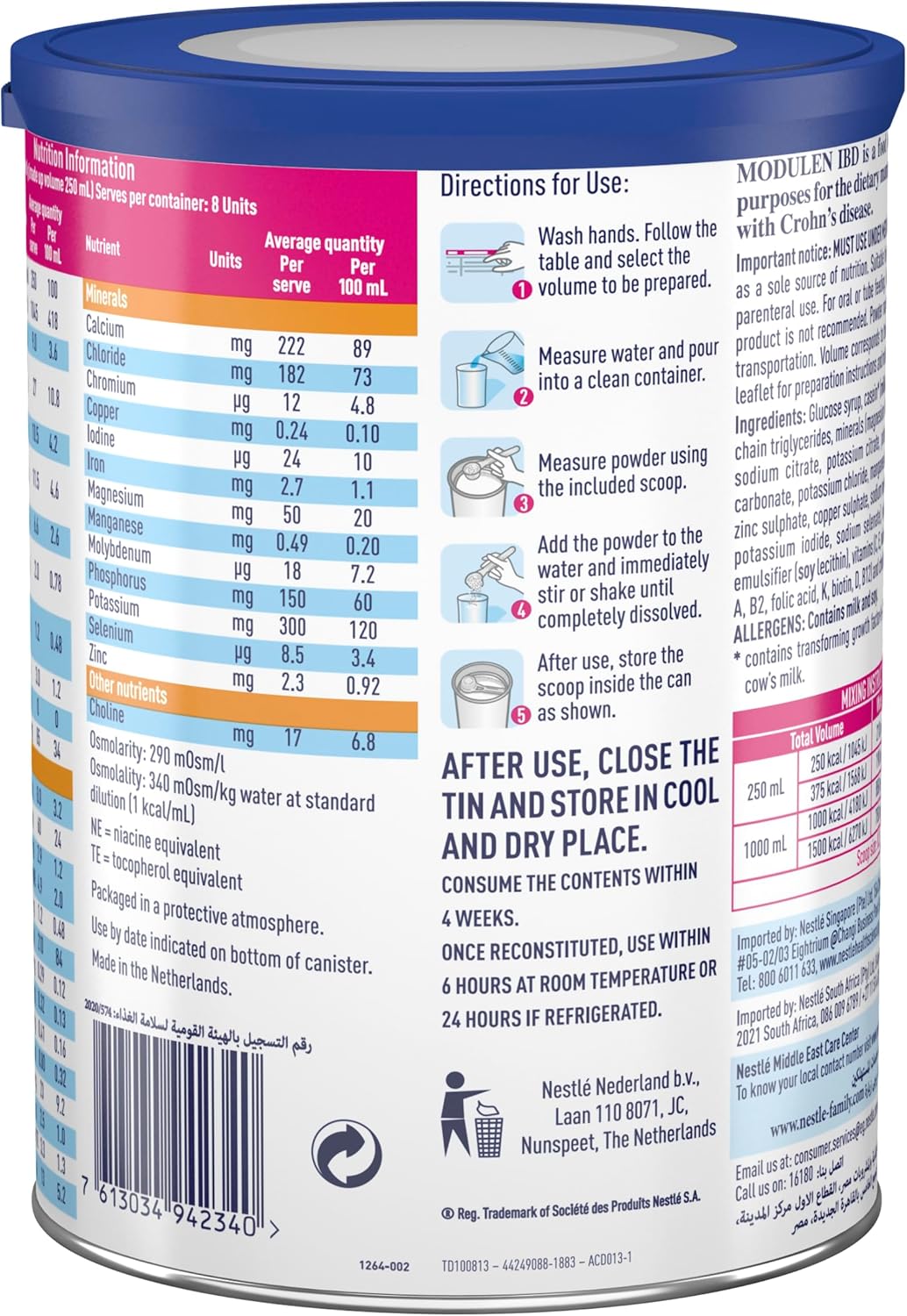 Modulen Ibd Powder 400 G