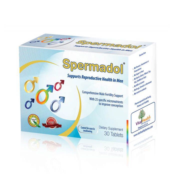 Vital Health Spermadol Tablets 30's