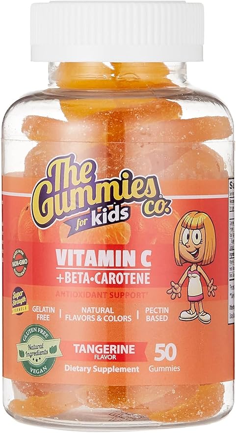 The Gummies Vitamin C & Beta-carotene For Kids, 50’s