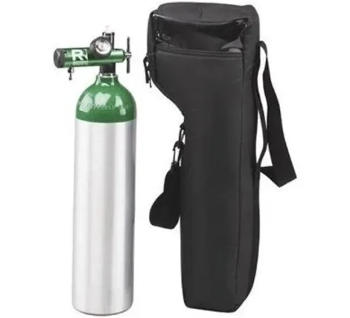 Portable Oxygen Cylinder 3.1 L / 460 L With Pin Index Valve