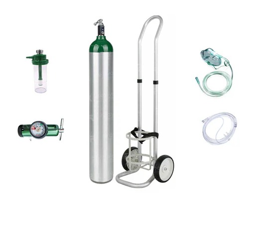 Aluminium Oxygen Cylinder 5 L (682 L Capacity) W/ Pin Index