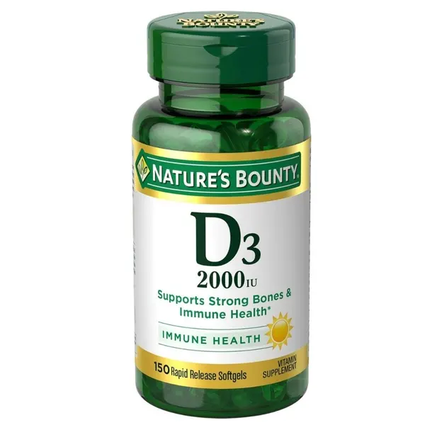 Nature’s Bounty Vitamin D Bonus 2000 Iu Tablets