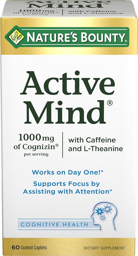 Nature’s Bounty Active Mind Softgels