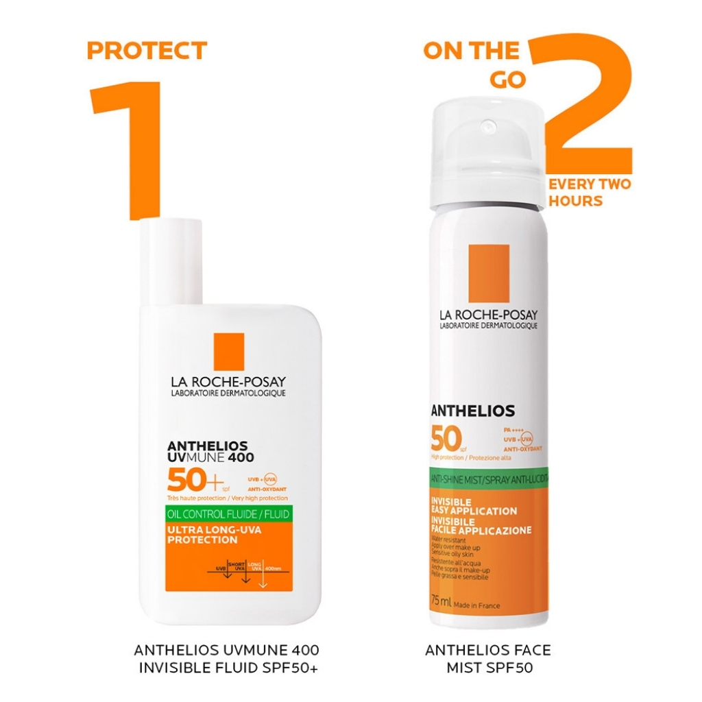 La Roche-posay Anthelios Uvmune Fluid Spf50+ For Advanced Sun Protection
