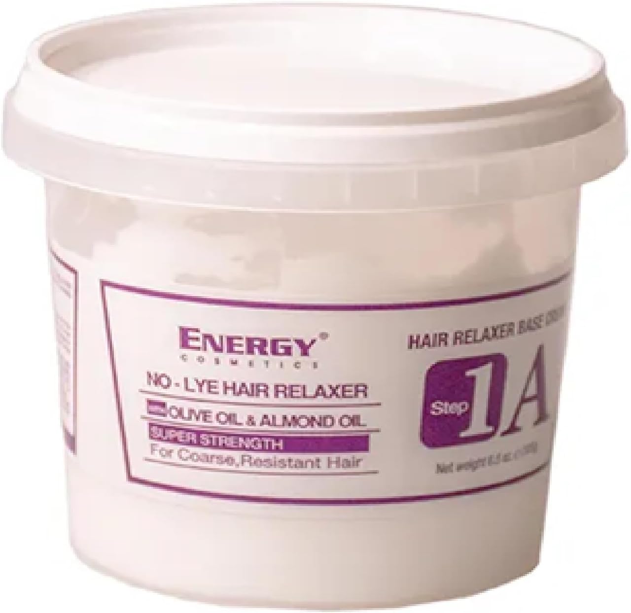 Energy No-lye Hair Relaxer Kit Super For Coarse & Resistant Hair