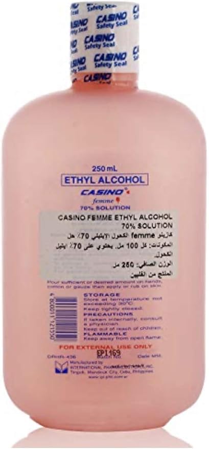 Casino Ethyl Alcohol Femme Pink 250 Ml