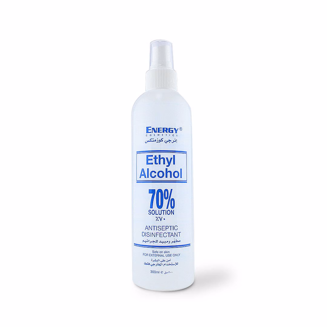Energy Ethyl Alcohol 70% 300ml For External Cleansing & Hygiene