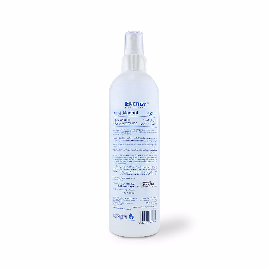 Energy Ethyl Alcohol 70% 300ml For External Cleansing & Hygiene