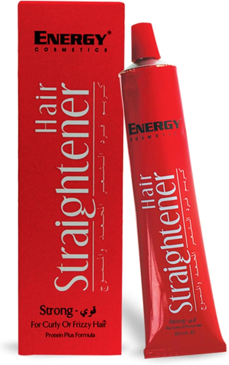 Energy Hair Straightener Cream Kit 80ml + 50ml For Smooth & Straight Hair