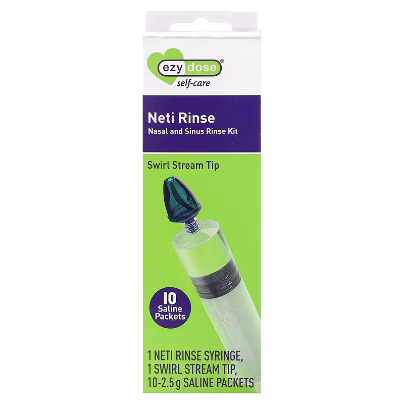 Ezycare Nasal Wash Syringe Twin Pack For Nasal Cleansing 10075