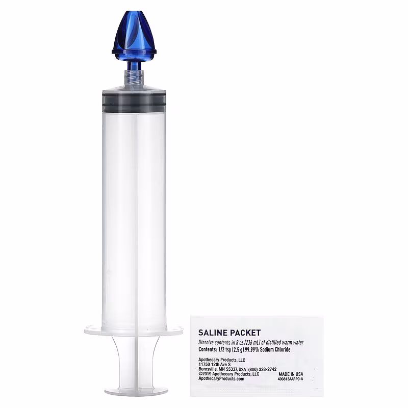 Ezycare Nasal Wash Syringe Twin Pack For Nasal Cleansing 10075