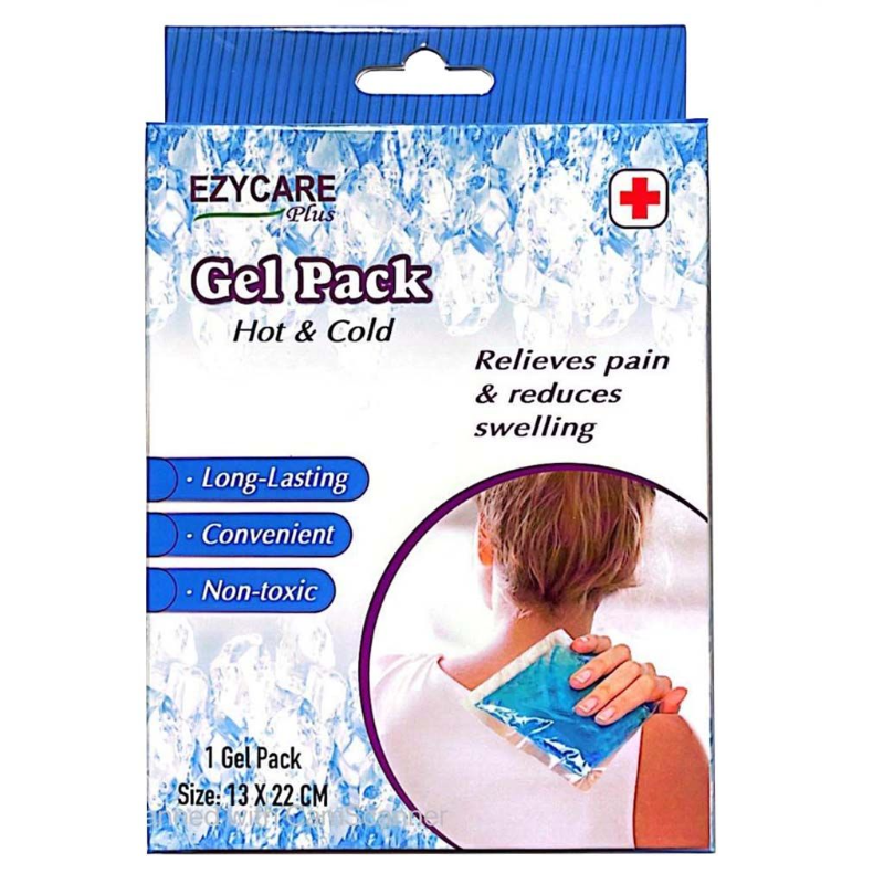 Ezycare Hot & Cold Gel Pack 13 X 22cm For Pain Relief & Swelling 17233