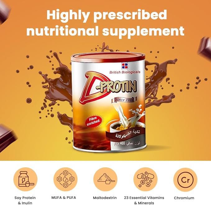 British Beauty D-protin Chocolate/vanilla Flavor 400 G (protein Supplement)