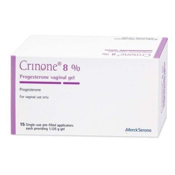 Crinone 8% Vaginal Gel With Applicators, 15’s