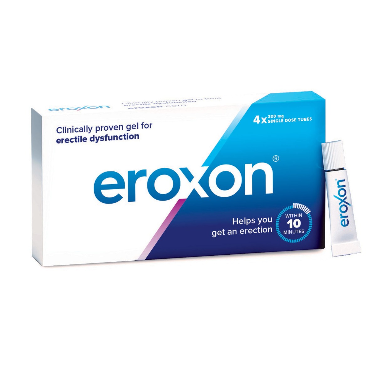 Eroxon Gel 300mg Single dose tubes 4s