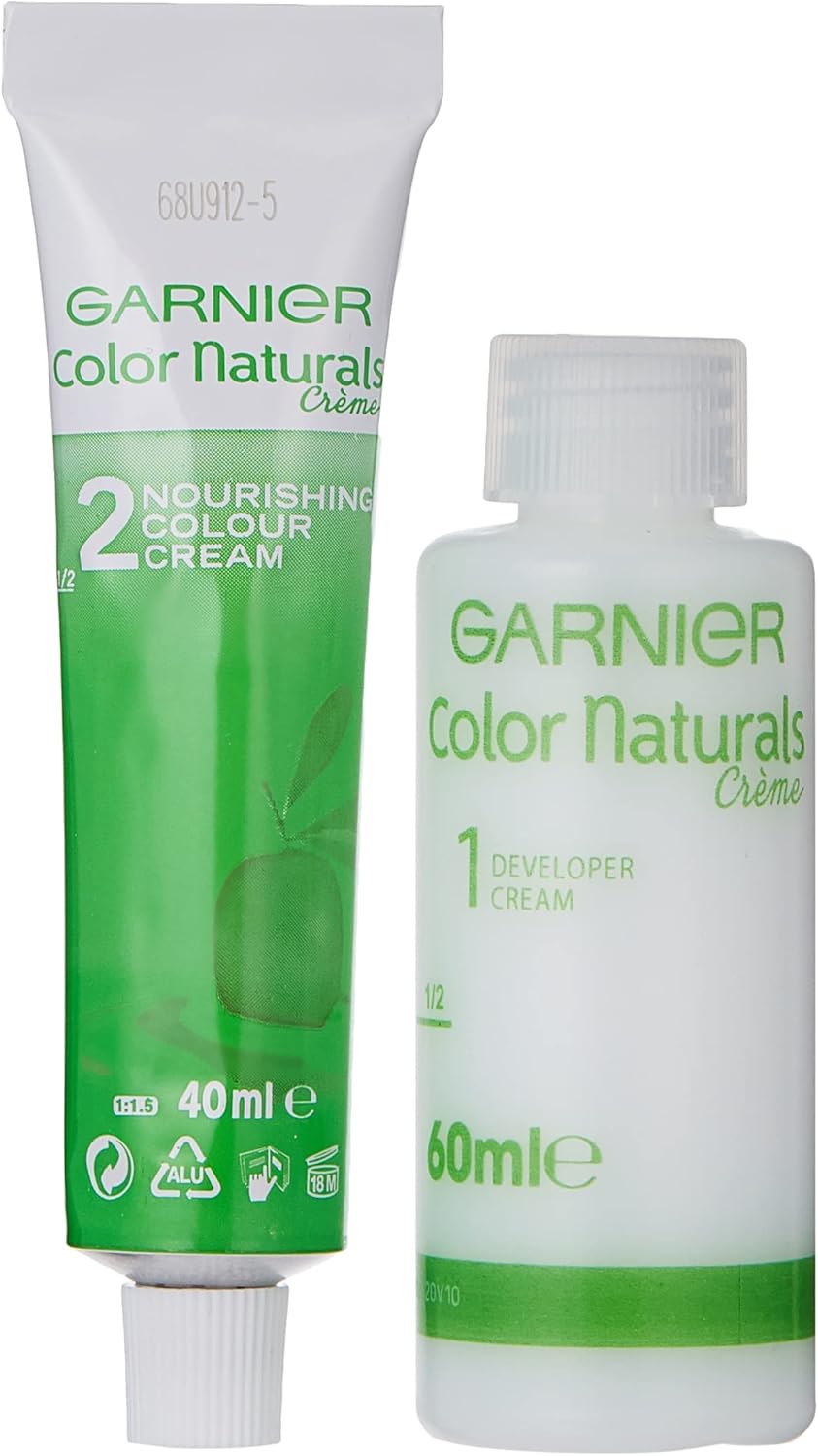 Garnier Color Naturals Hair Color Cream Luminous Black 2.0