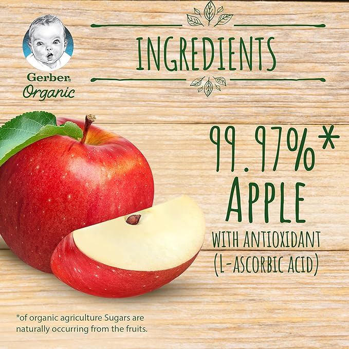 Nestle Gerber Organic Apple 90G